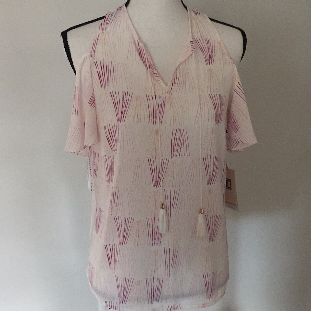 Ivanka Trump Short Sleeve Blouse NWT